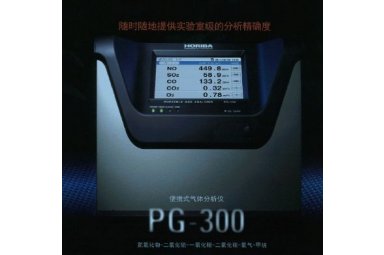 HORIBA便携式气体分析仪 PG-300系列