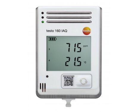 德图 testo 160 IAQ 无线数据记录仪 - 监测并记录温度、湿度、二氧化碳和大气压力