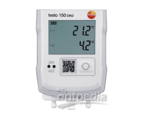 德图testo 150 DIN2 - 数据记录仪模块，带2个 mini-DIN 温度探头接口